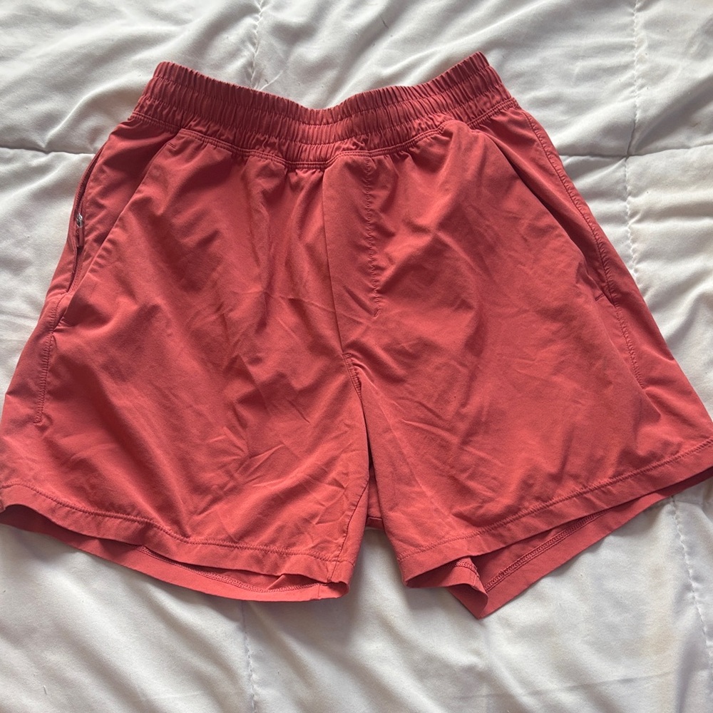 lululemon athletica Red Athletic Shorts